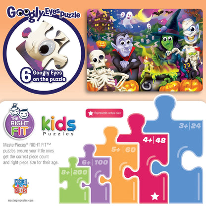 Googly Eyes - Freaky Friends 48 Piece Puzzle