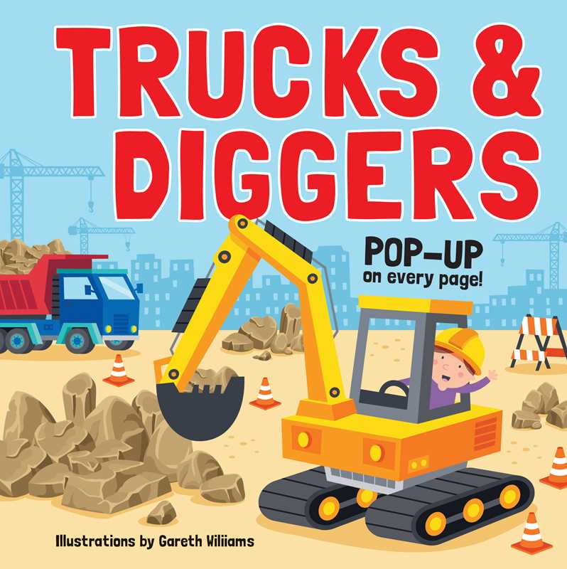 Trucks &amp; Diggers: Pop-Up Book by