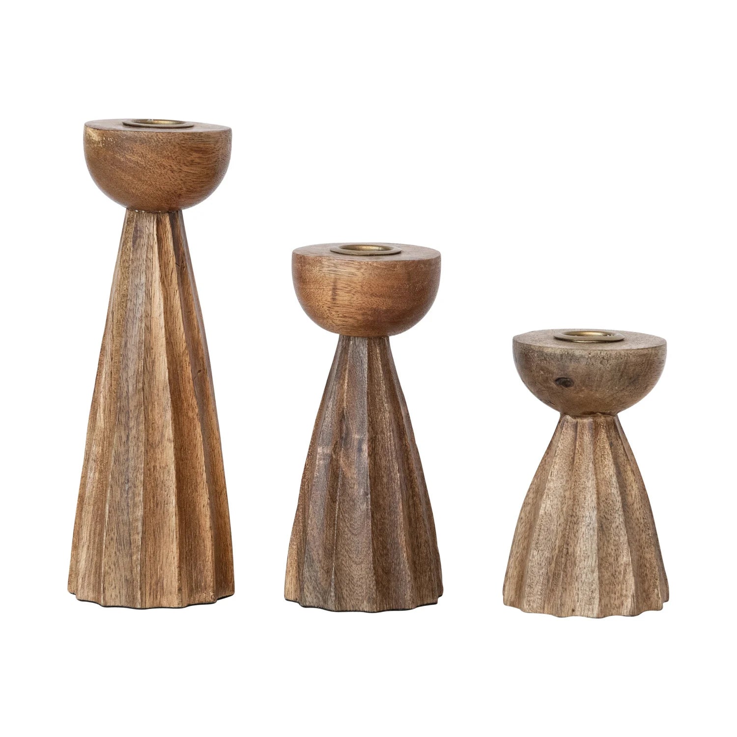 Pleated Taper Holder
