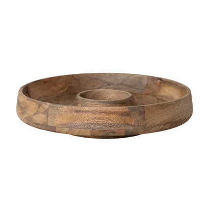 Lazy Susan Chip &amp; Dip Server