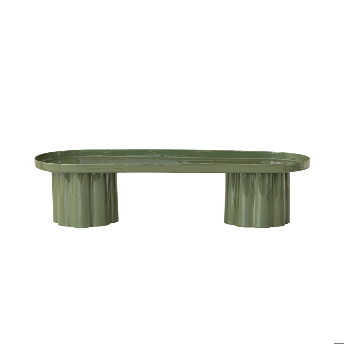 Green Iron Tray