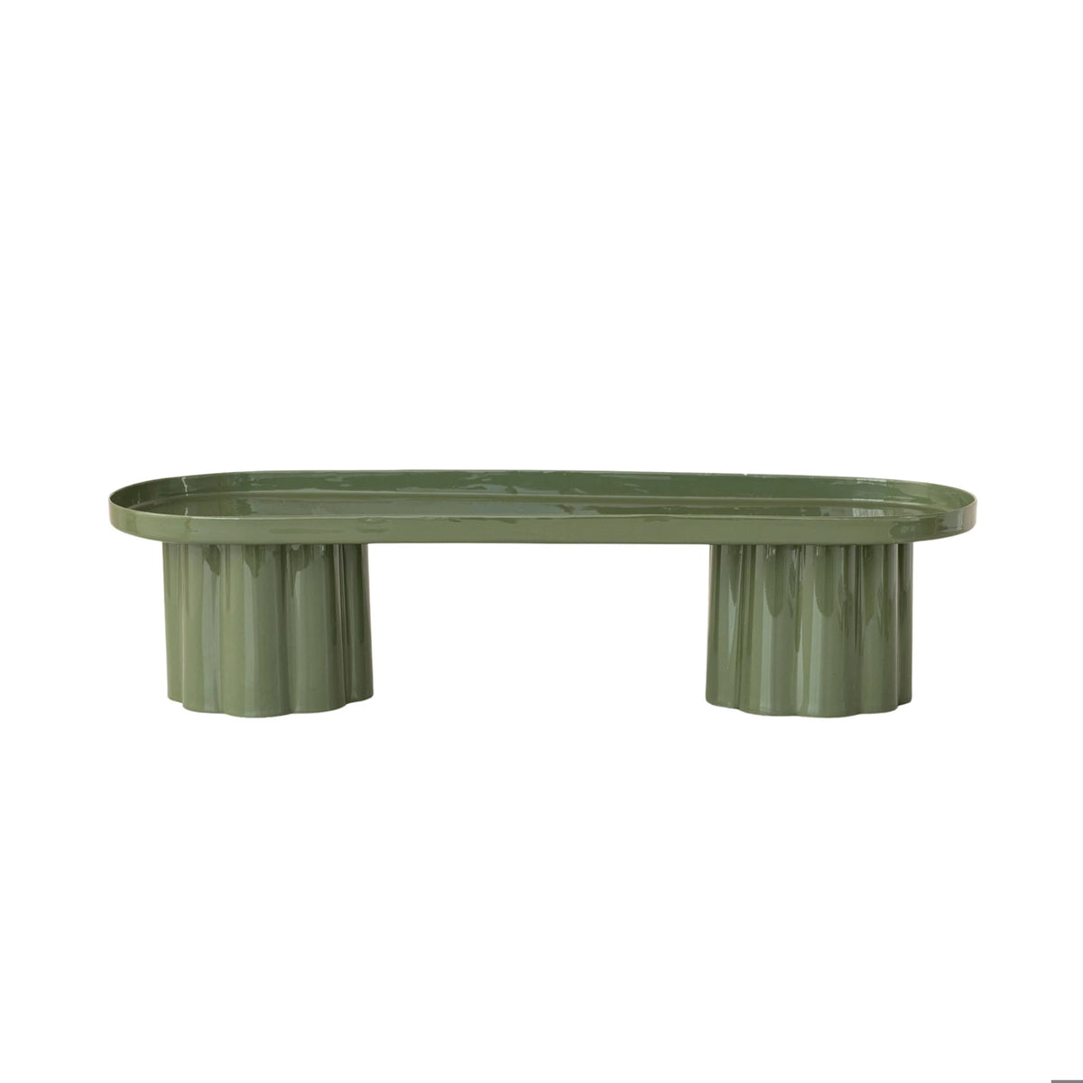 Green Iron Tray