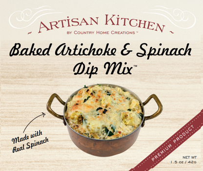 Artisan Kitchen Baked Artichoke &amp; Spinach Dip Mix