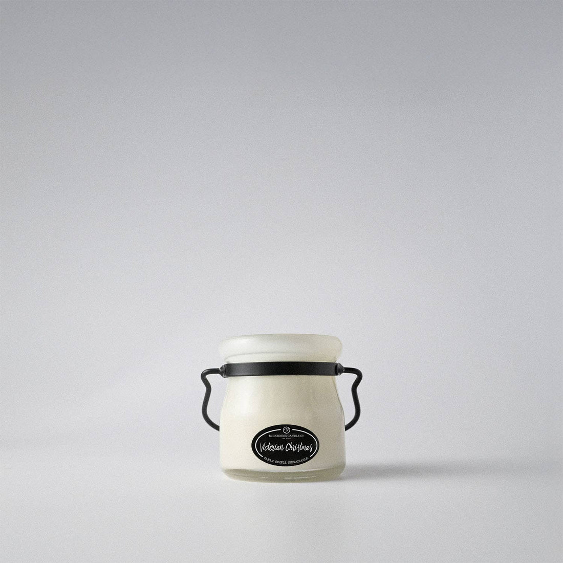 5 oz Cream Jar Candle: Victorian Christmas