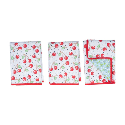 Mighty Mini Towel (Set of 3) Reversible - ME Cherry Harvest