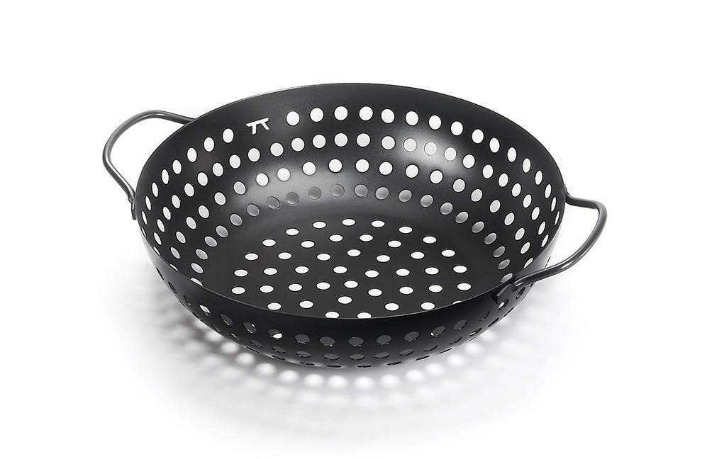 Outset Non-Stick Round Grill Wok