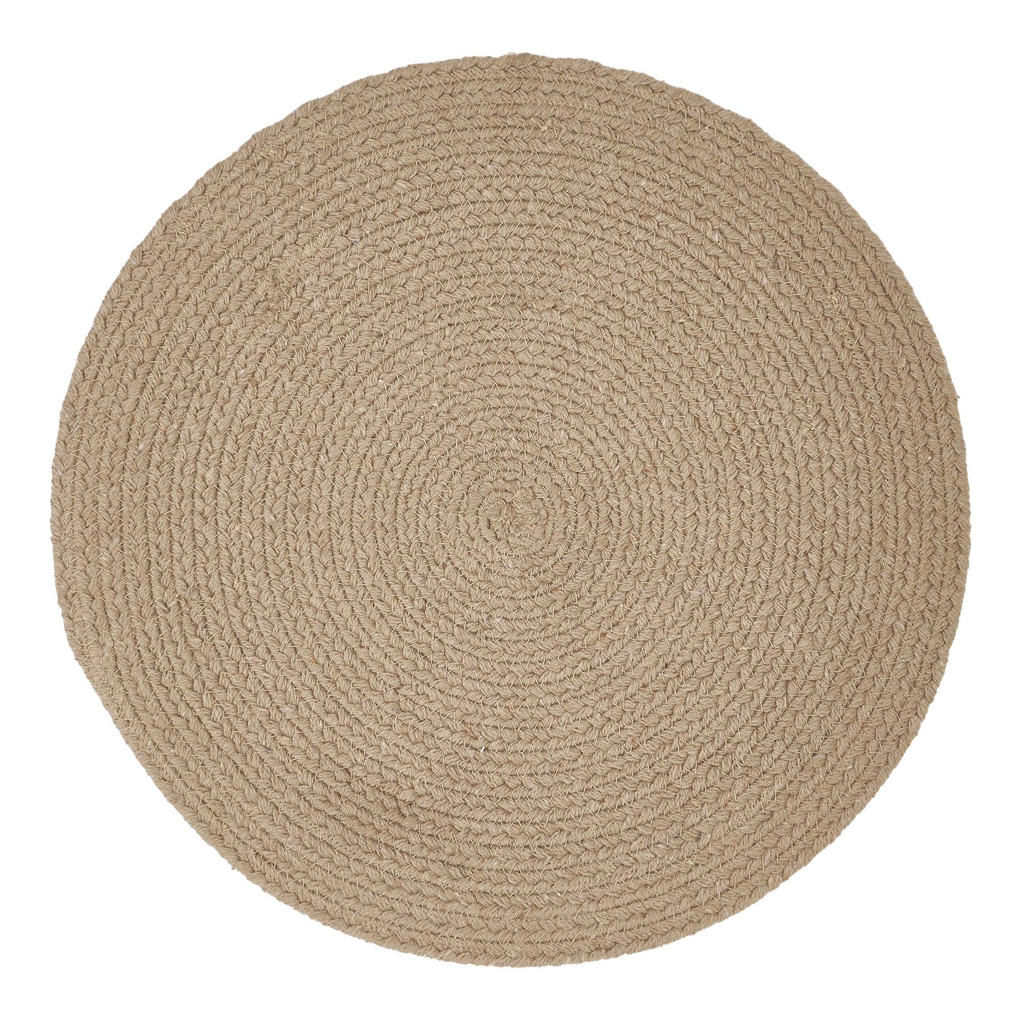 Red White Blue Ric Rac Placemat 14 Inch Diameter
