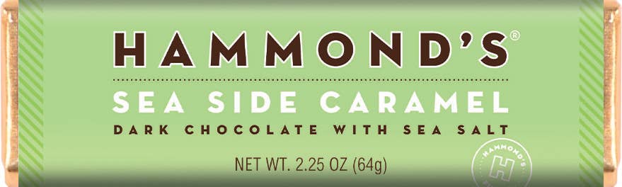 Natural Sea Side Caramel Dark Chocolate Candy Bar