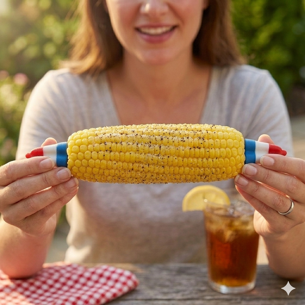 Outset Popsicle Themed Corn Handles, Set of 4 Pairs