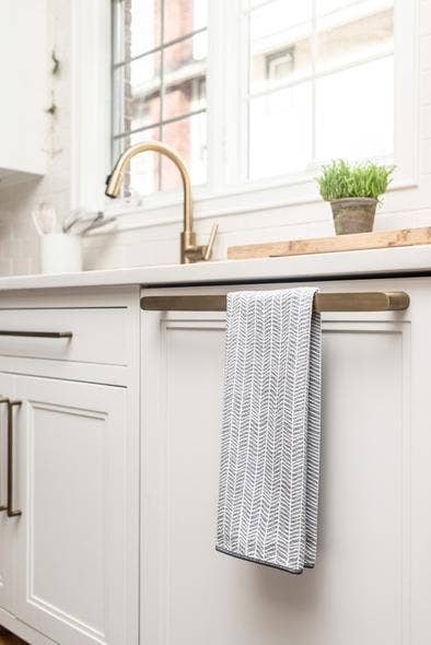 Anywhere Towel - Branches in Grey