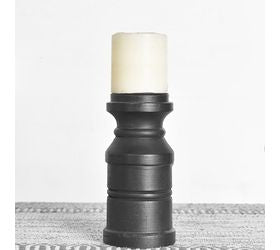 Black Candle Holder