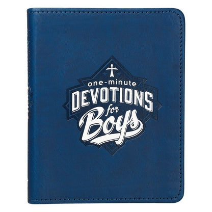 One-Minute Devotions - Boys (Faux Leather)