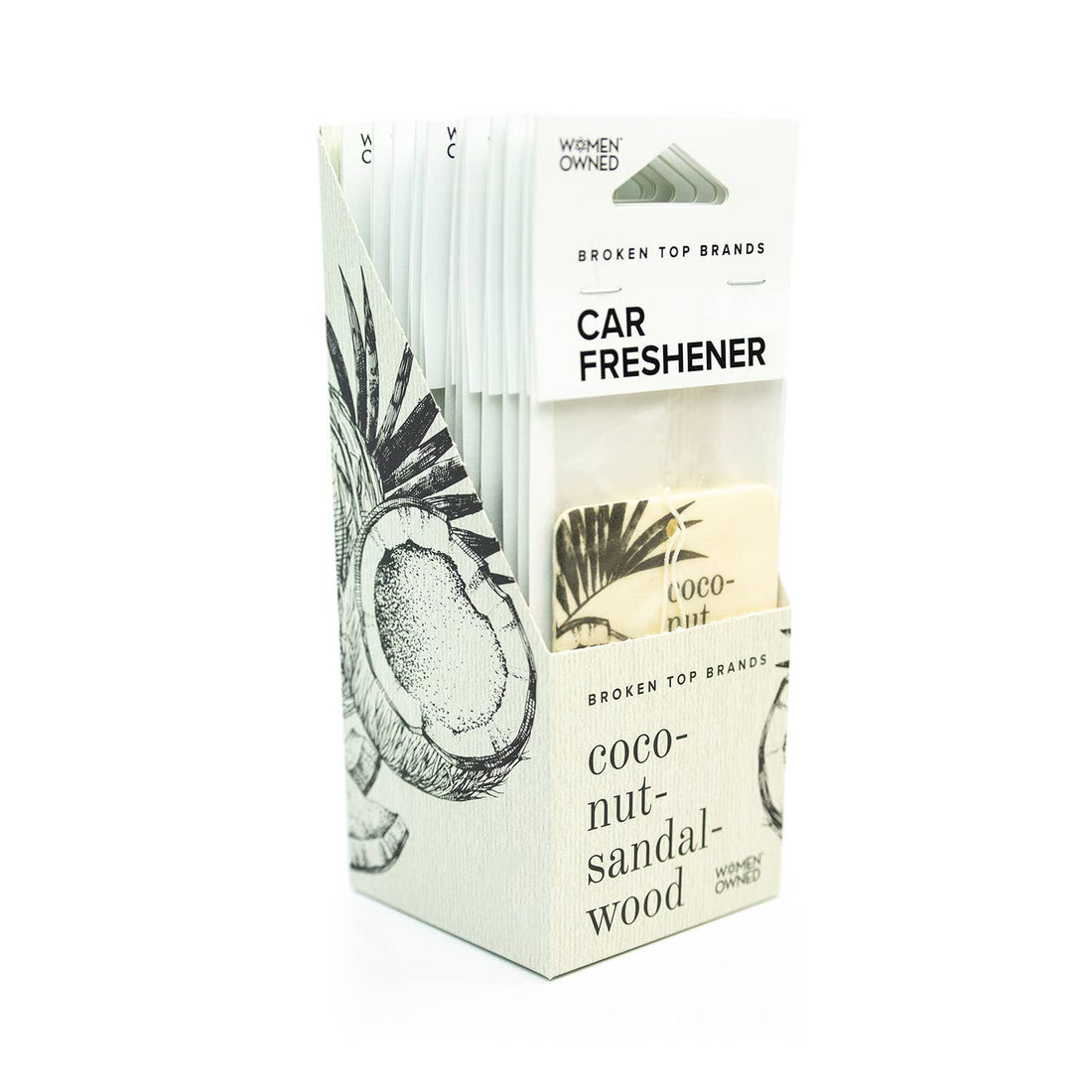 Coconut Sandalwood Car Freshener