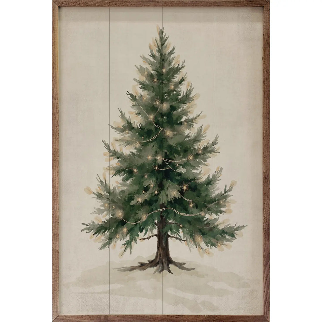 Lighted Pine Tree