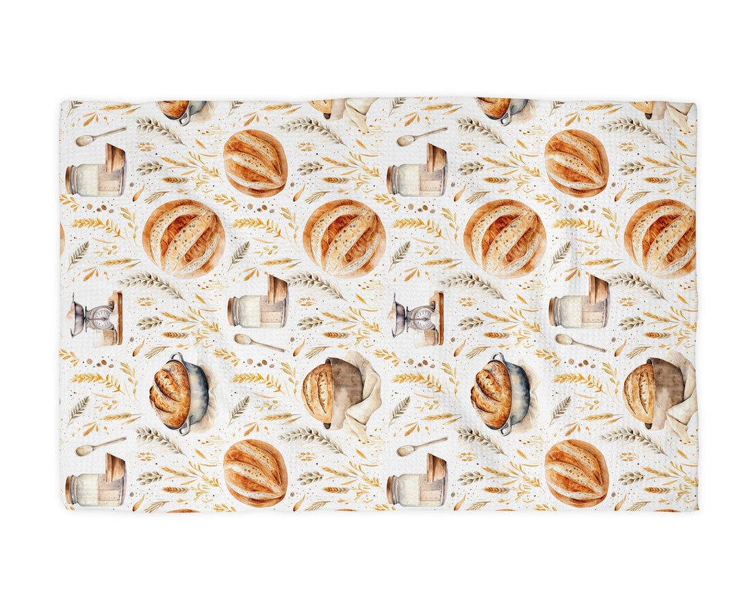 Sourdough Bread Baking Baker Homestead Kitchen Towel Waffle