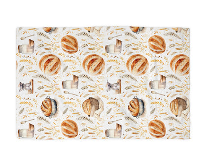 Sourdough Bread Baking Baker Homestead Kitchen Towel Waffle