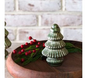 Verdigris Glass Tree