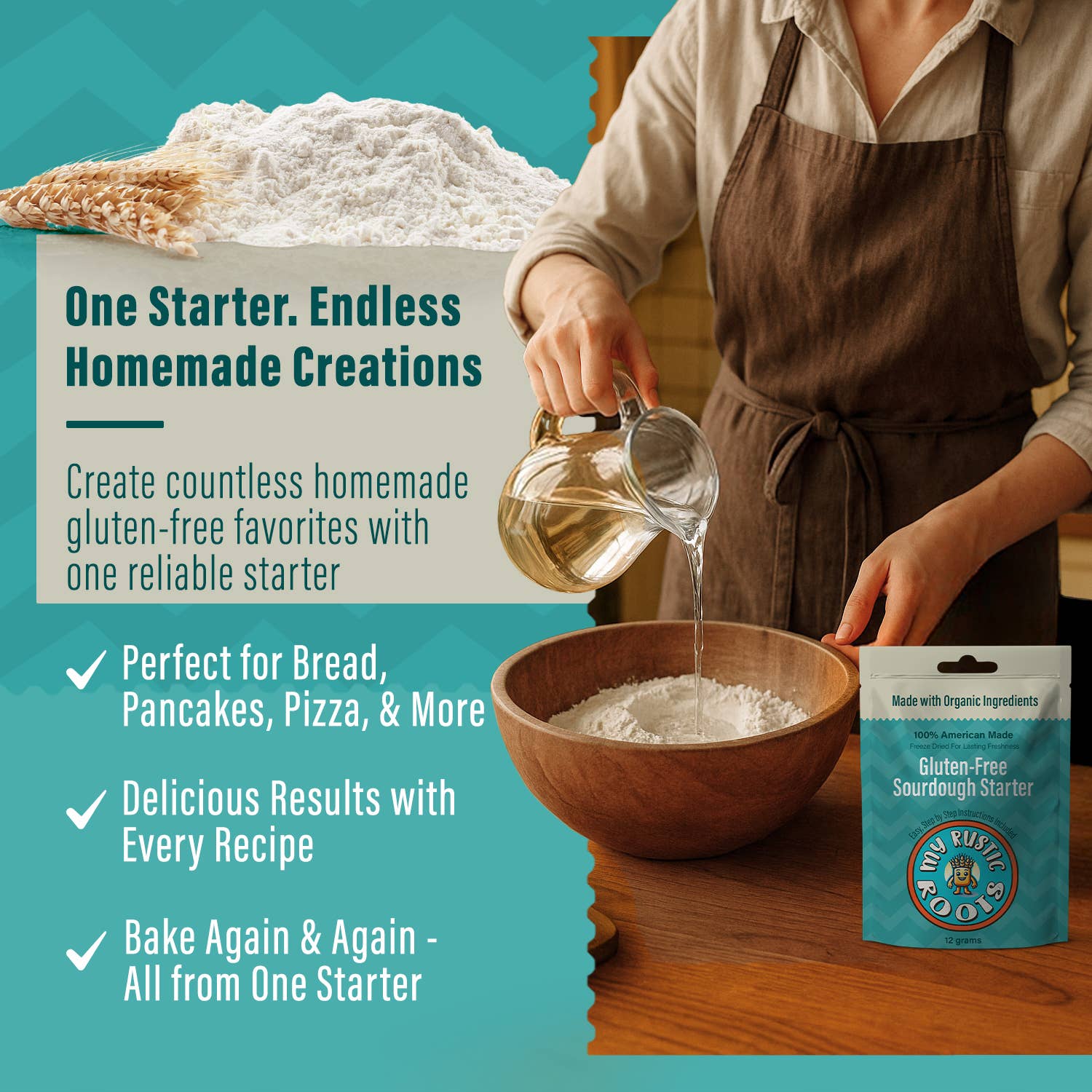GLUTEN FREE Sourdough Starter