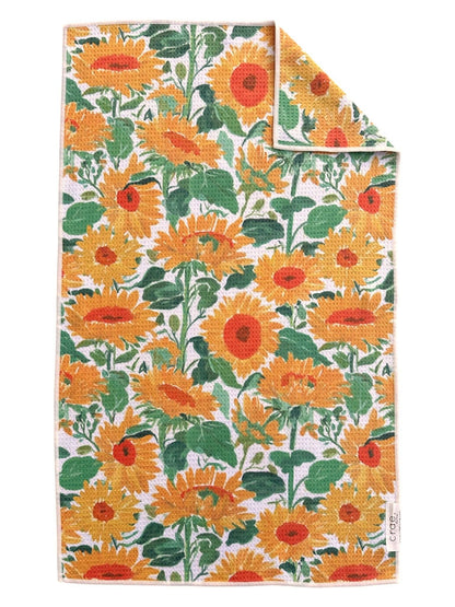 Stay Golden: Double-Sided Hand Towel &amp; Washcloth