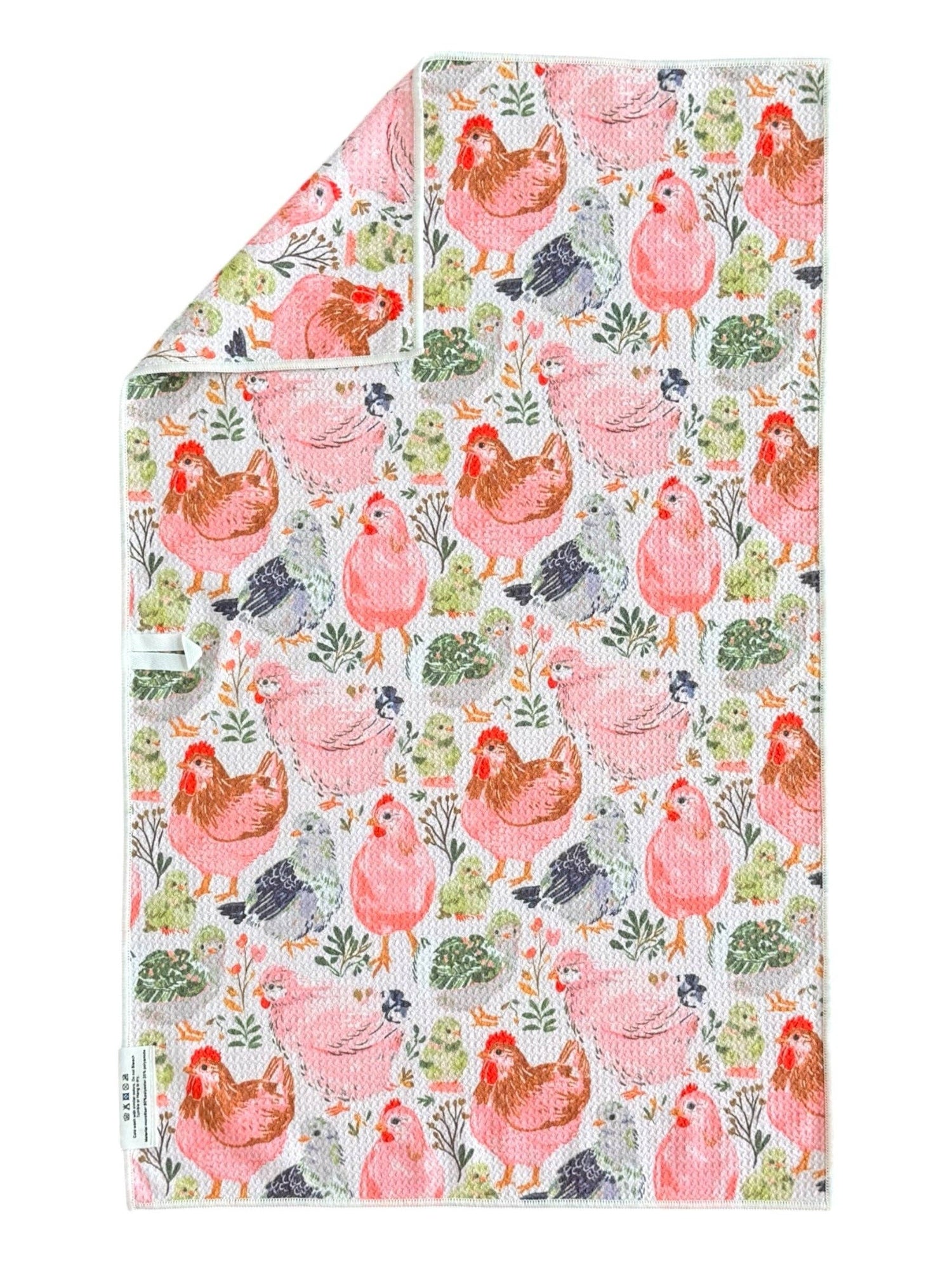 Coop Cuties: Double-Sided Hand Towel &amp; Washcloth