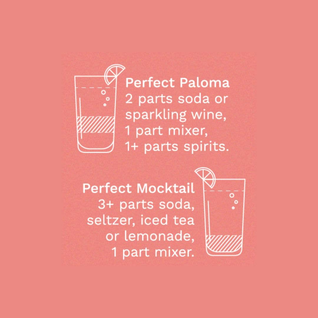 Paloma Mixer - Grapefruit &amp; Lime, 16 fl oz
