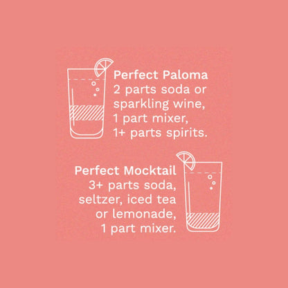 Paloma Mixer - Grapefruit &amp; Lime, 16 fl oz