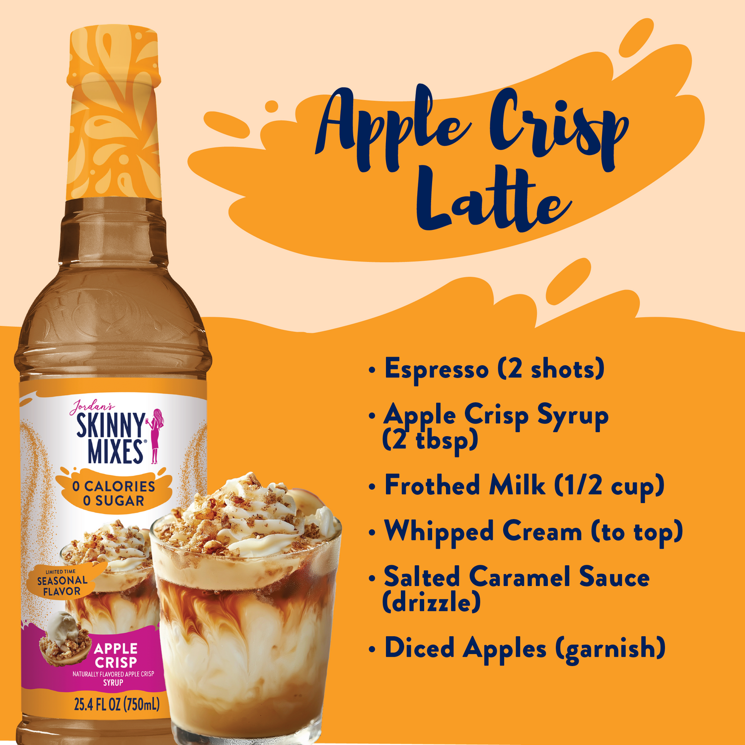 Apple Crisp Syrup - Sugar Free