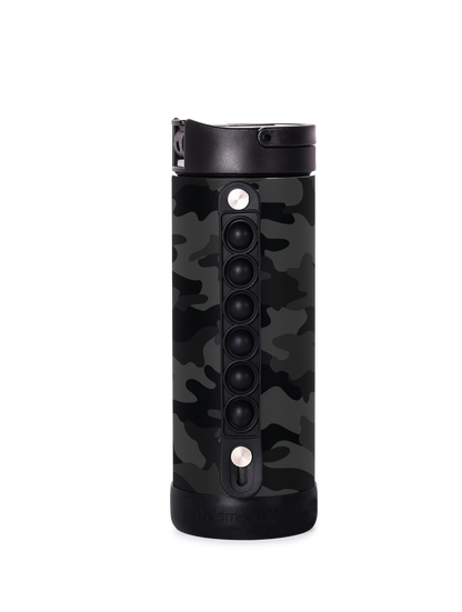 Iconic Pop Bottle - Black Camo
