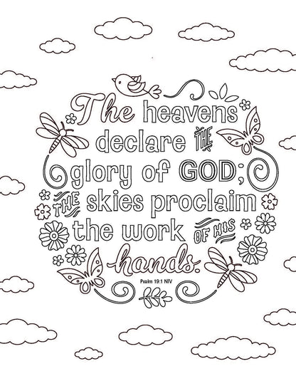 Color the Bible for Girls