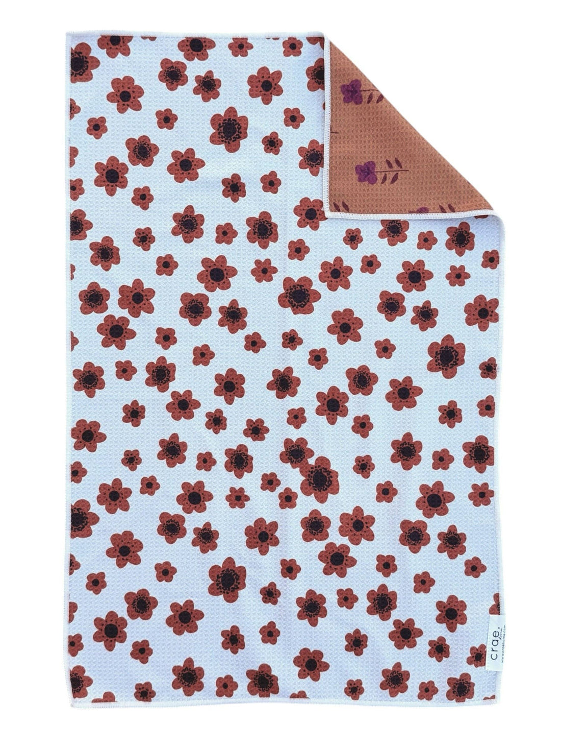 Amber Fields: Reversible Hand Towel & Washcloth