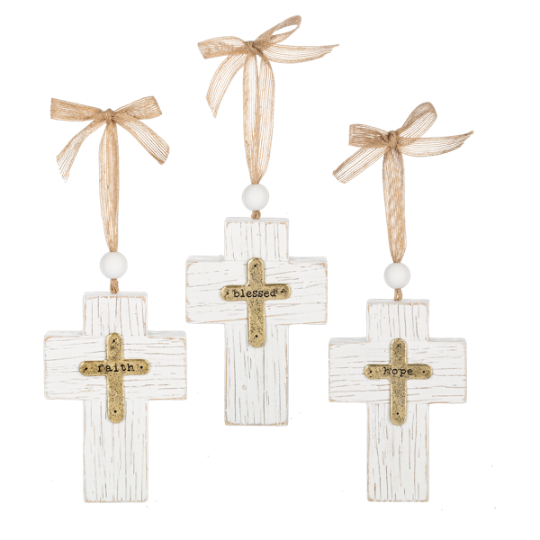 Layered Cross Ornament