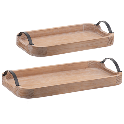 Wood Carved Tray