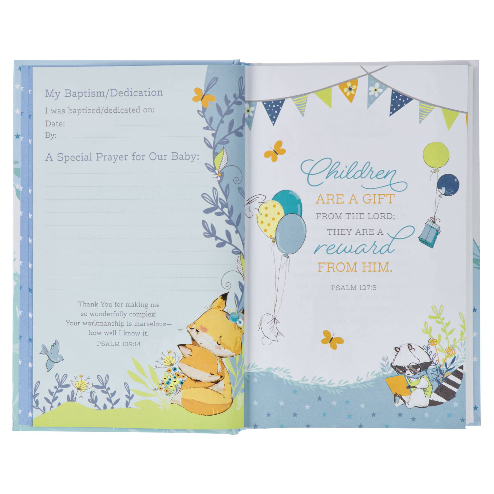 Bible Infant Hardcover, Blue