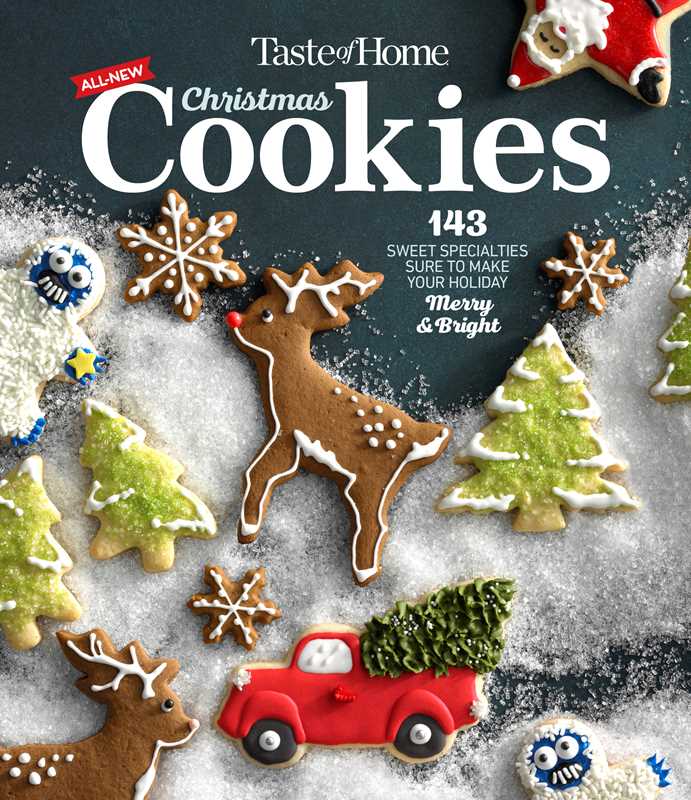 Taste of Home All New Christmas Cookies  by