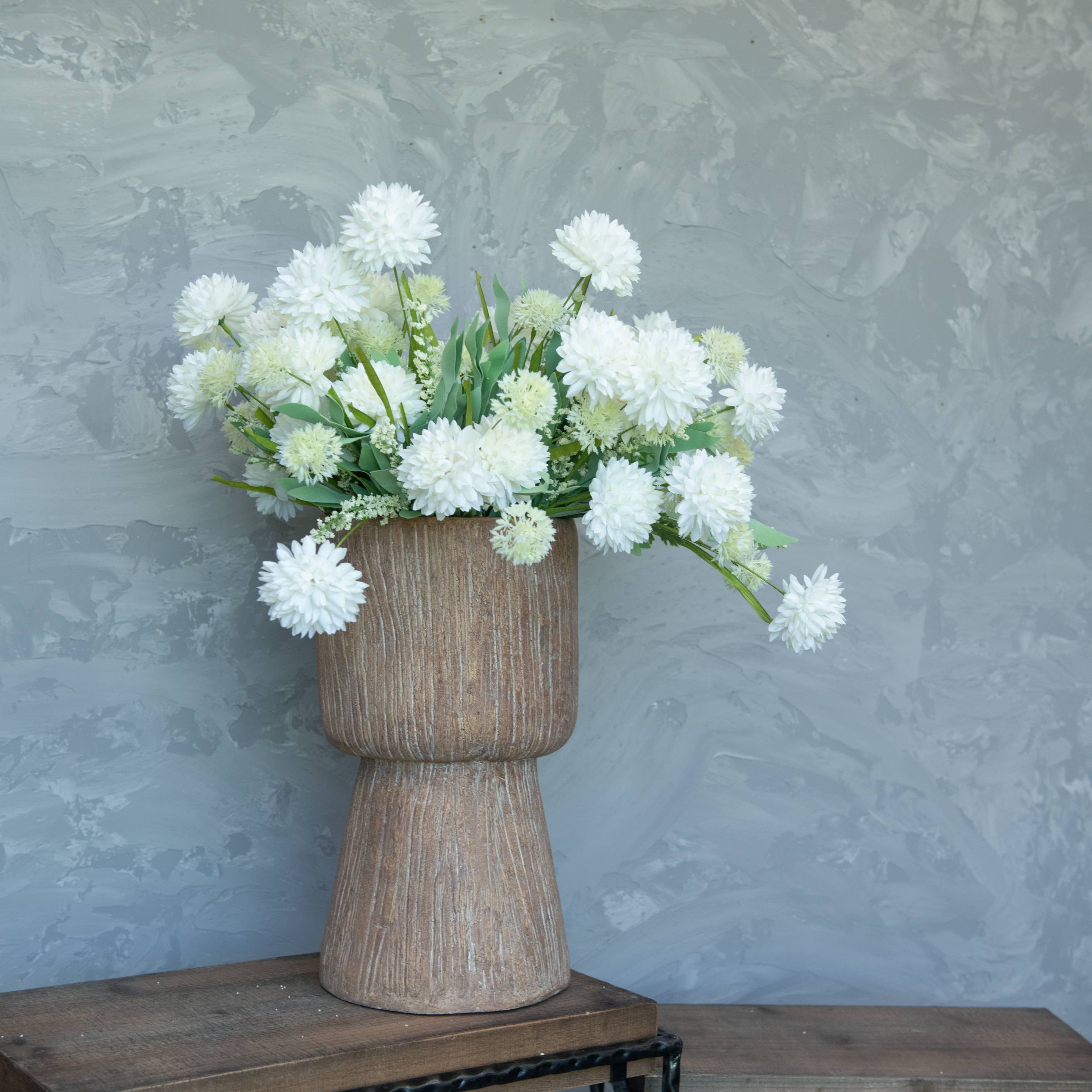 White Pom Pom Bush