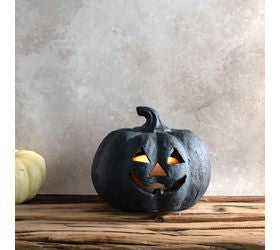 Mini Terra Cotta Jack-O-Lantern