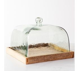 Glass Cake Storage