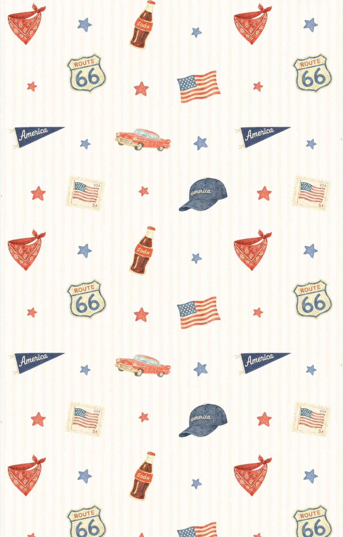 Highway Roadtrip: Double-Sided Hand Towel