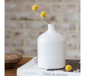 Line Ceramic Vase