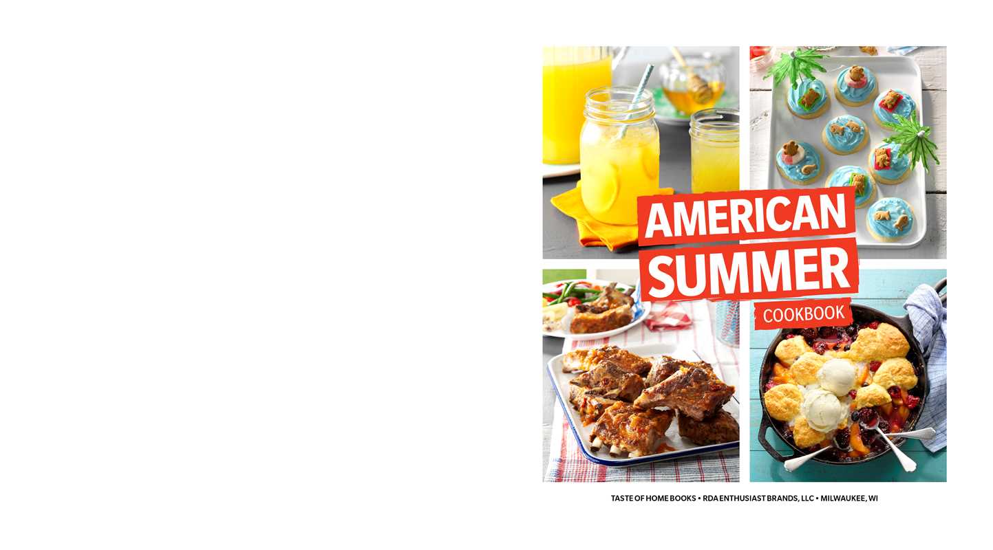 Taste of Home American Summer Cookbook by
