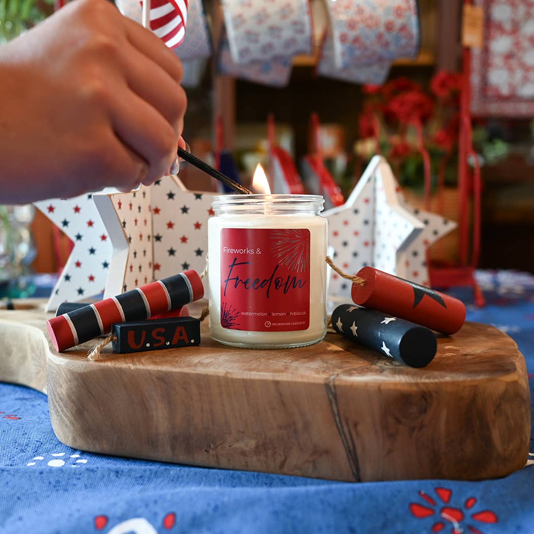 Fireworks &amp; Freedom | 7 oz Classic Candle