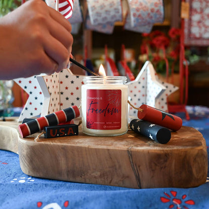 Fireworks &amp; Freedom | 7 oz Classic Candle