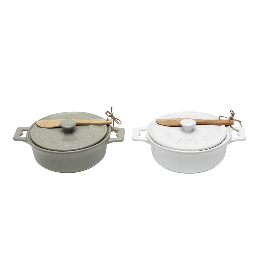 Brie Baker Lid/Spreader