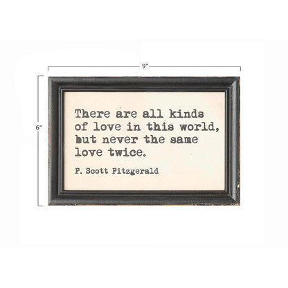 Framed Quote