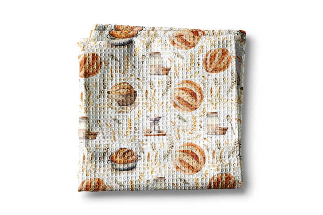 Sourdough Bread Baking Baker Homestead Kitchen Towel Waffle