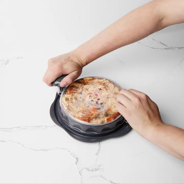 Rotating Meat Shredder