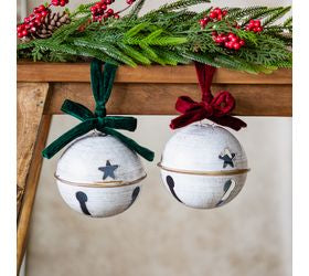 White Bell w/ Velvet Ribbon