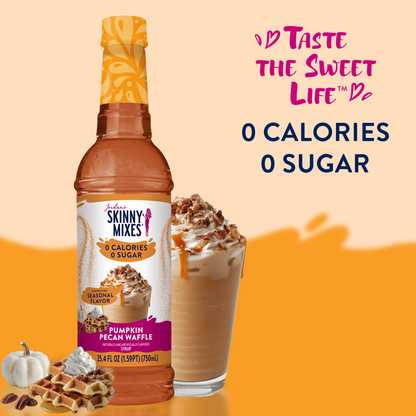 Sugar Free Pumpkin Pecan Waffle Syrup
