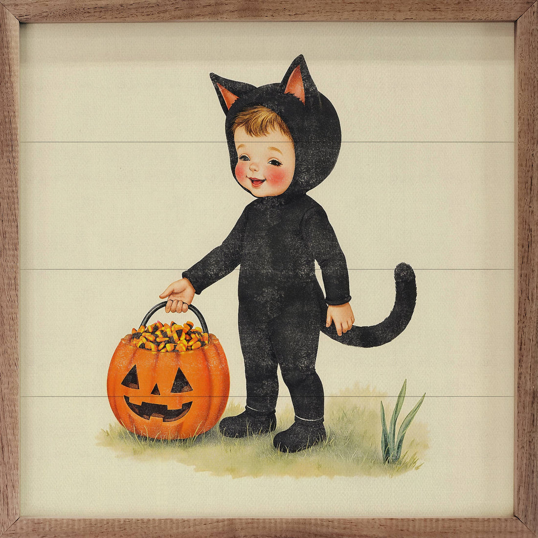 Cute Cat Costume Trick Or Treat