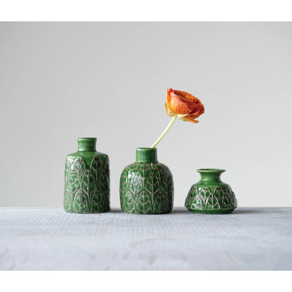 Embossed Vase